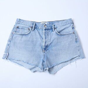 AGOLDE Parker Vintage Cut Off Denim Shorts Riptide size 29